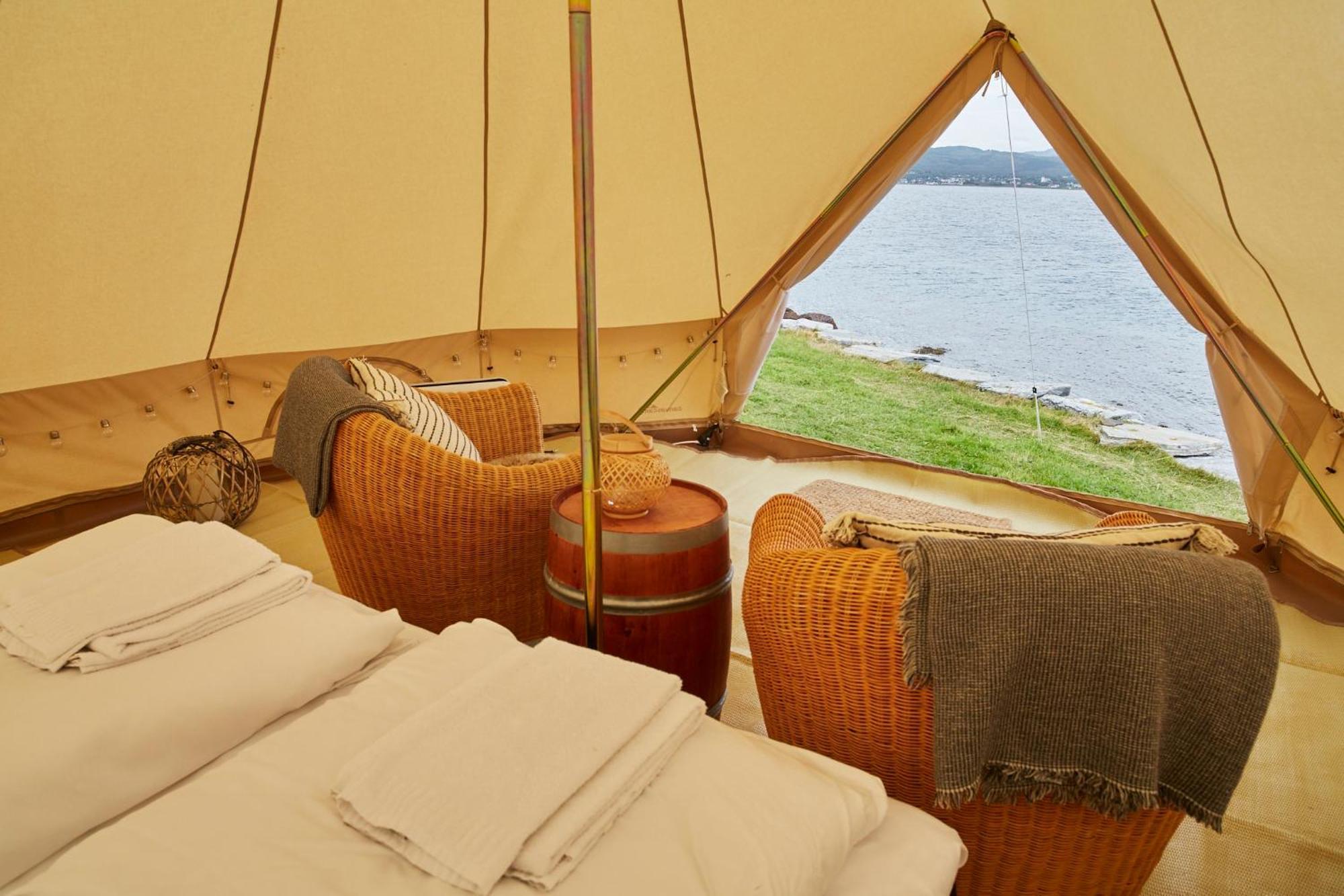 Sandtorgholmen Glamping 外观 照片